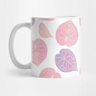 Tropical leaves pattern Mug